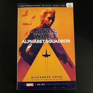 Advance Reader Copy Star Wars Alphabet Squadron Uncorrected Proof Paperback Rare